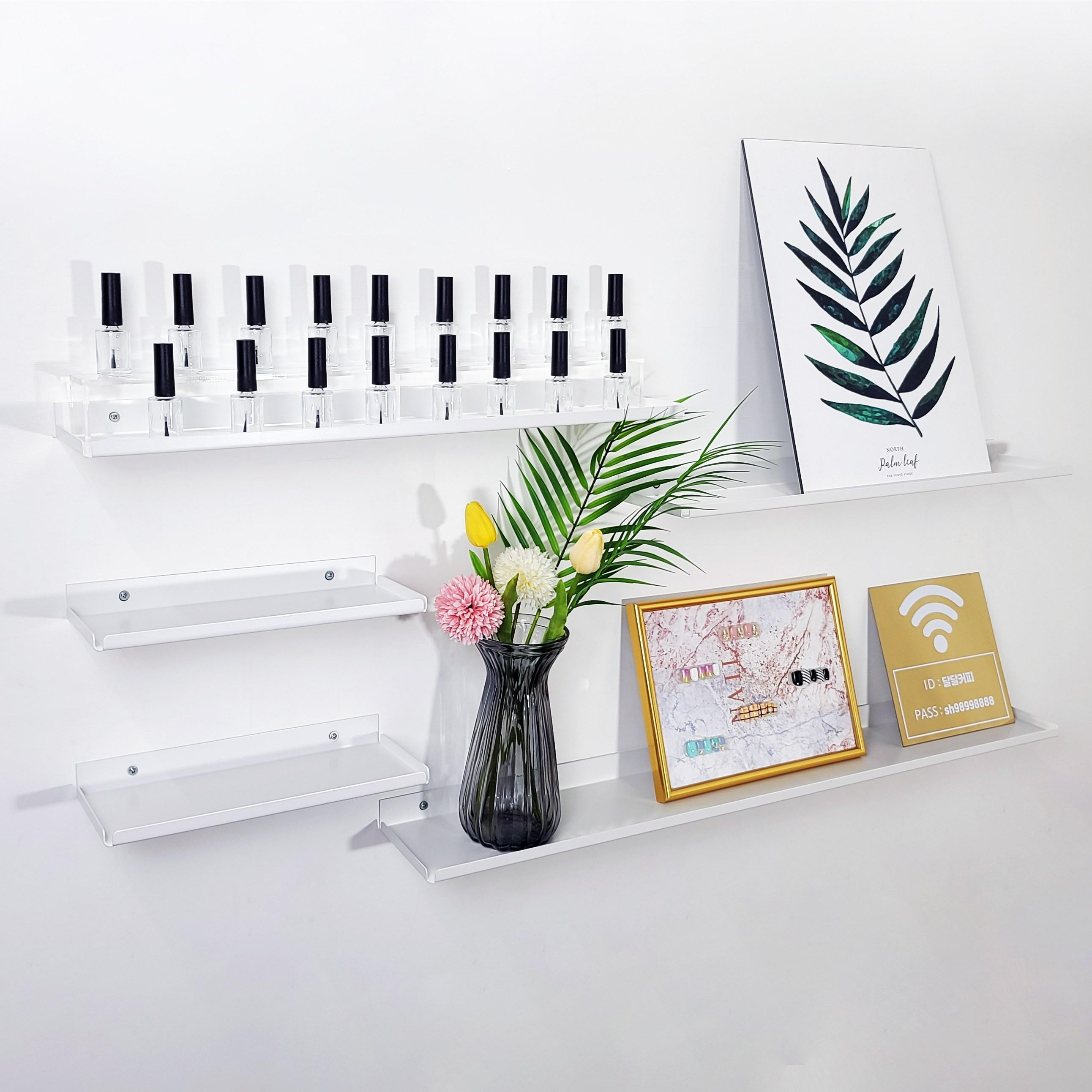 선반킹 폭넓은 네일선반 네일진열장 철제 벽선반 네일진열대 15,800원