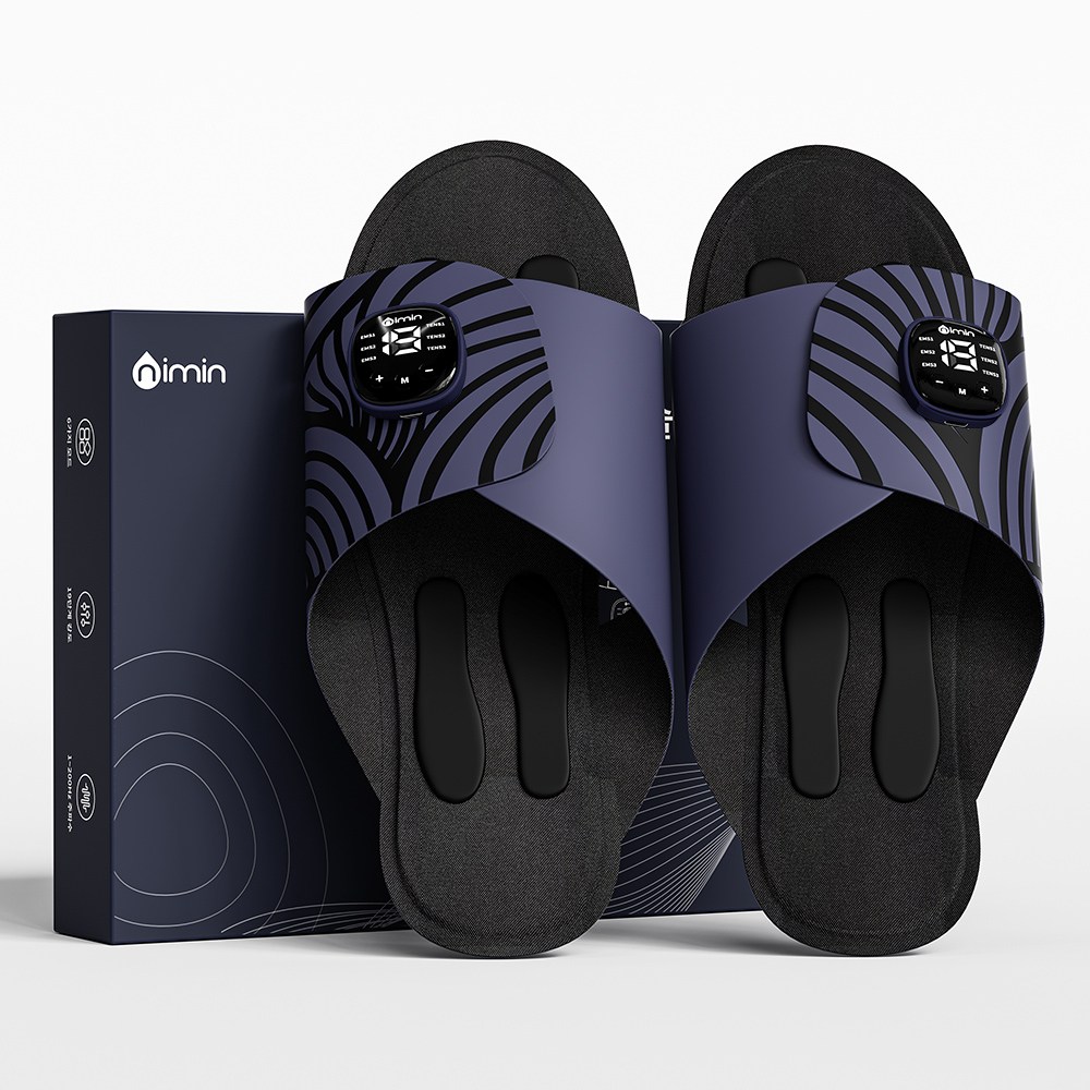 nimin 저주파 발마사지기 EMS TENS 발바닥 마사지기 안마기 무선 마사지 슬리퍼 1세트 39,900원
