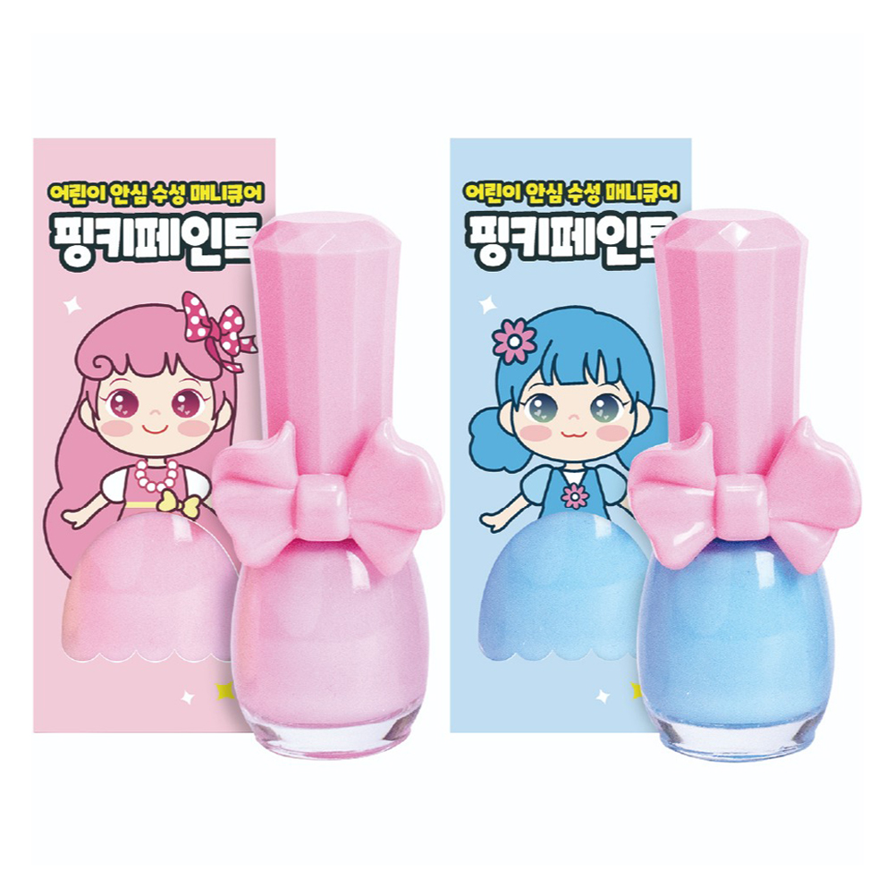아임핑키 핑키페인트 어린이 매니큐어 9ml x 2종 세트 9,200원