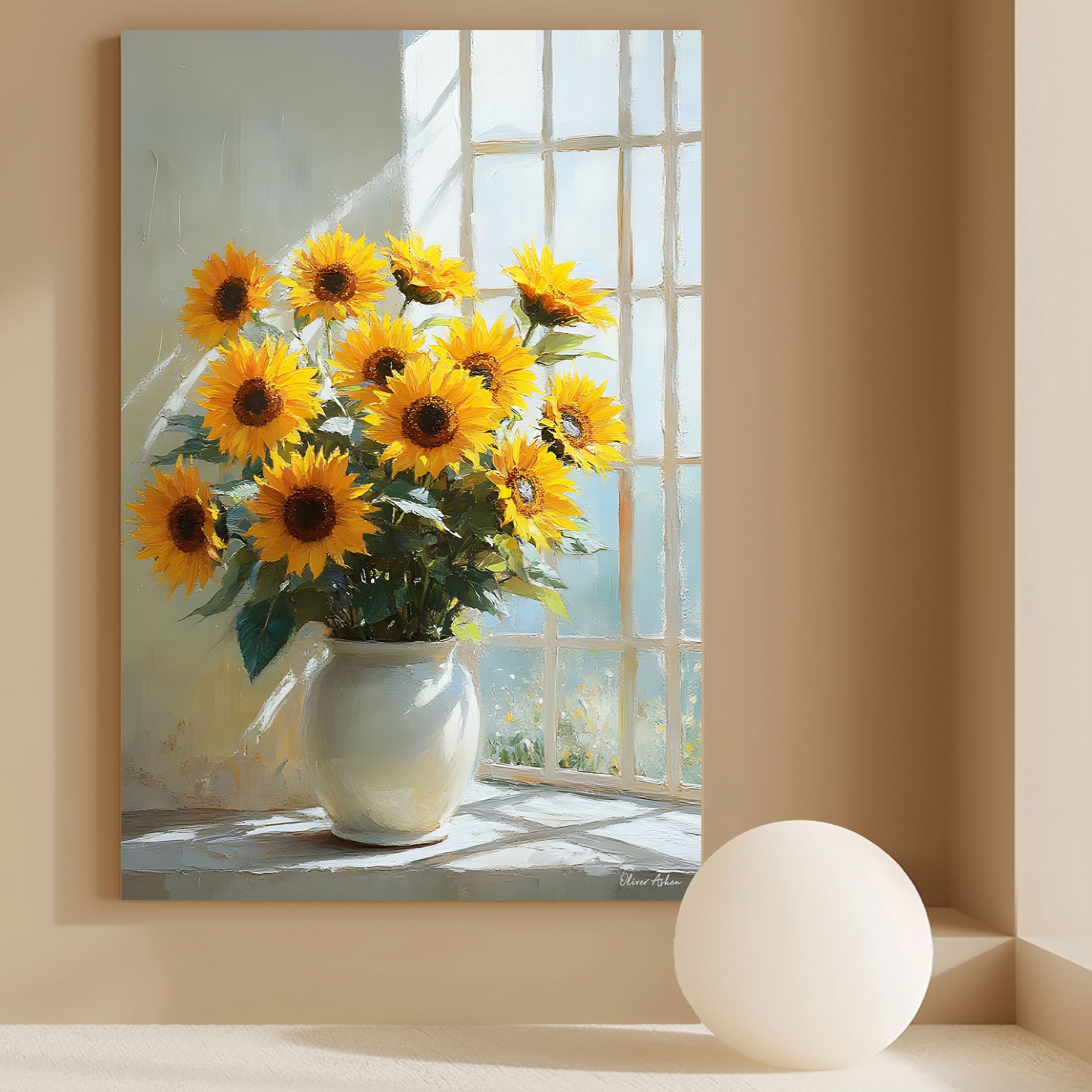 더마네이처 해바라기액자 돈들어오는 인테리어그림 31,480원