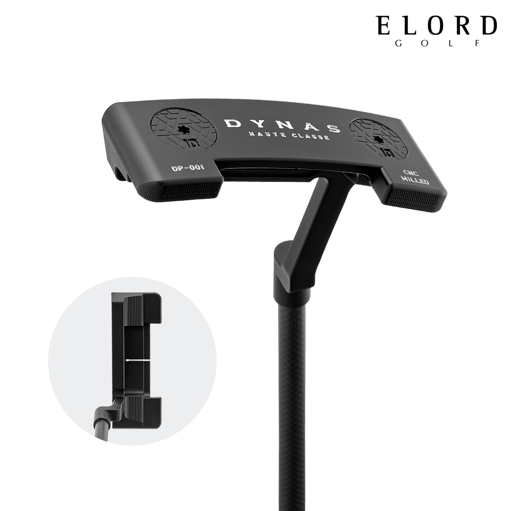 엘로드 다이너스 7 블랙 DP-001 퍼터, 34, R, 3도 400,000원