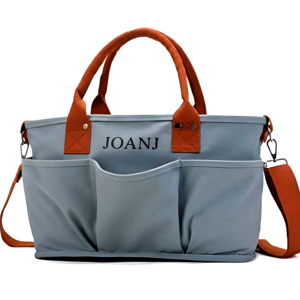 조앤제이 가벼운 10포켓 유모차호환 국민 기저귀가방 + 스트랩 세트, 빈티지블루 9,980원