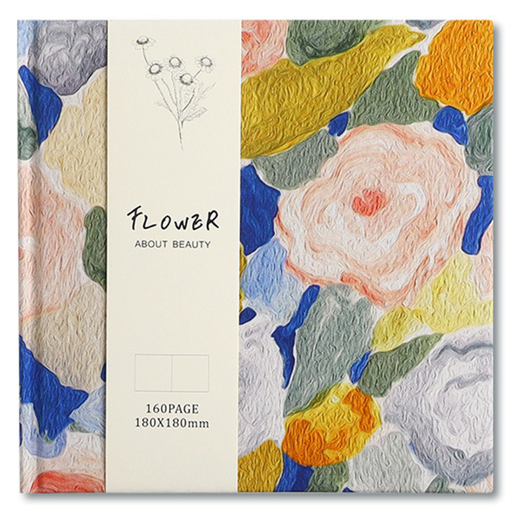 문구담 전문가용 크로키북 미술용품 수채화 스케치북 블루옐로우 80p, 옐로우블루, 180mm x 180mm x 두께 16mm, 1개 13,470원