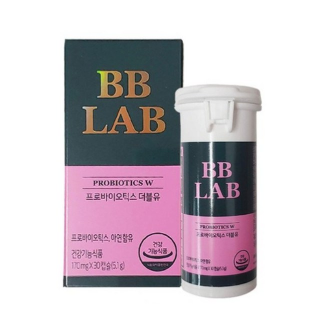뉴트리원 고현정 비비랩 프로바이오틱스 더블유 W 질유래 여성유산균 33,300원