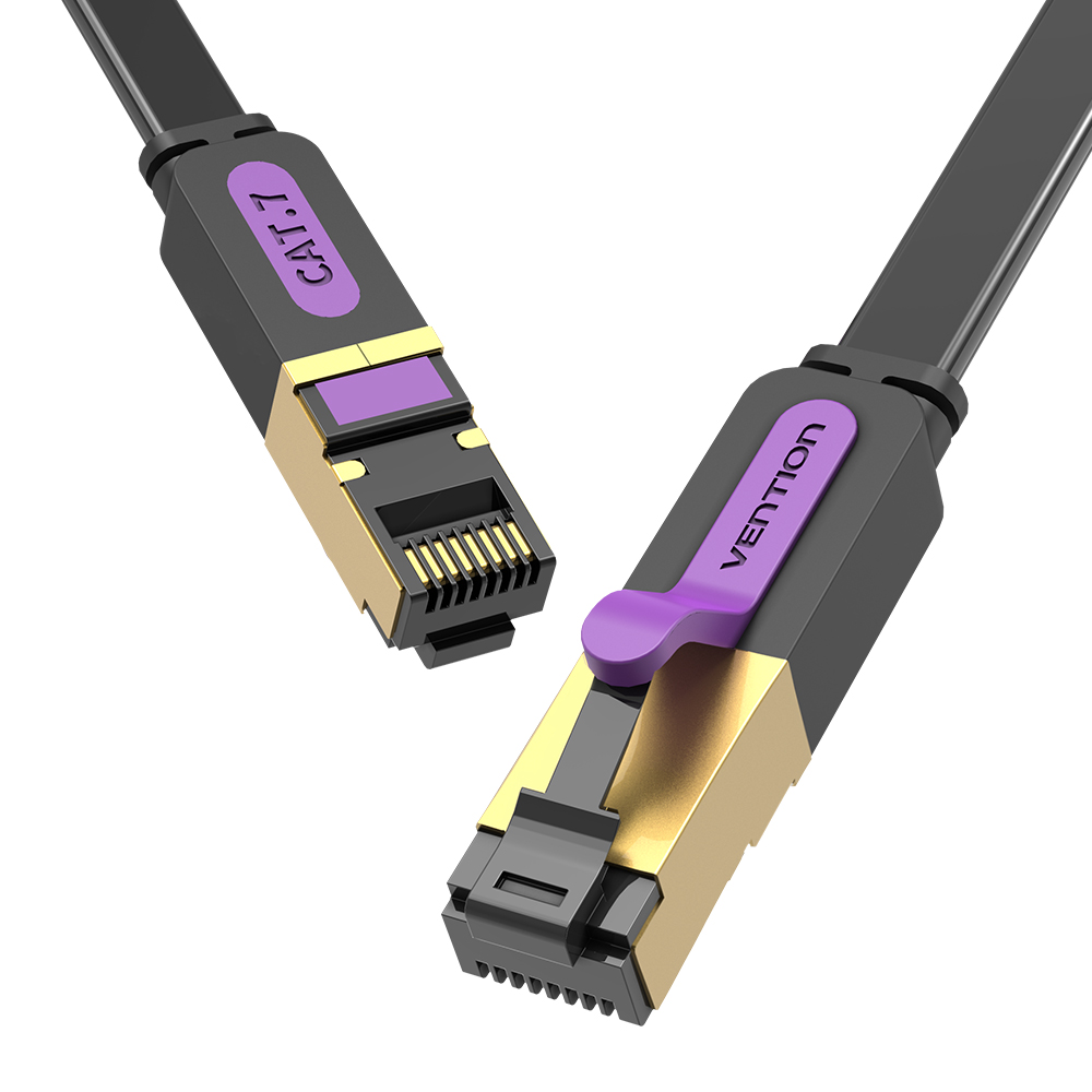 벤션 칼국수형 CAT.7 랜선 랜케이블 SSTP 10Gbps, i.블랙 15m, 1개, 15m 27,900원