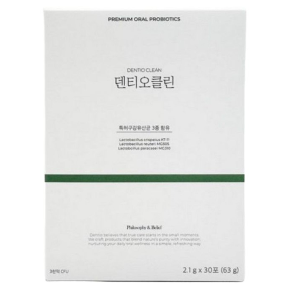 덴티오클린 분말 덴티오스 구강유산균 잇몸유산균 구강영양제 30포, 30회분, 1박스 42,900원