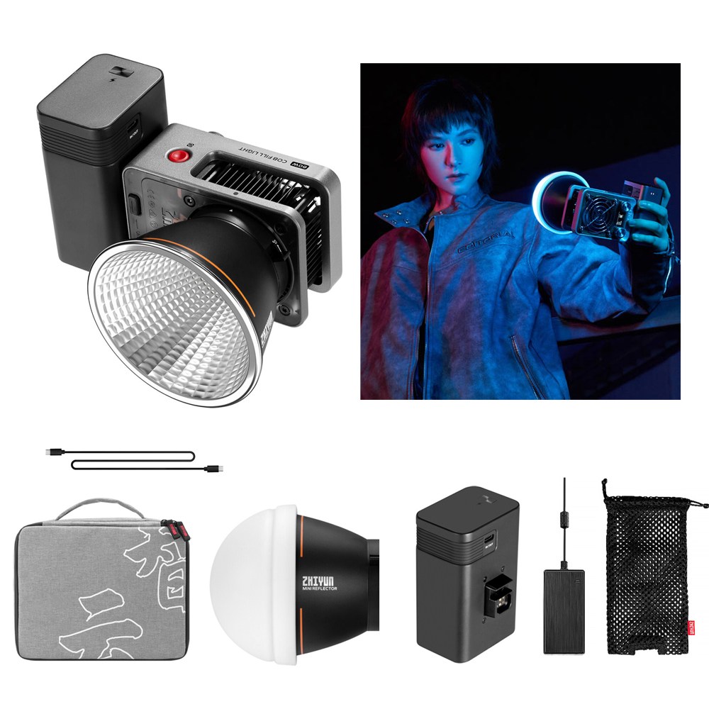 지윤 조명 Molus X60 Combo (배터리그립/전용케이스/콤보키트) 410,000원