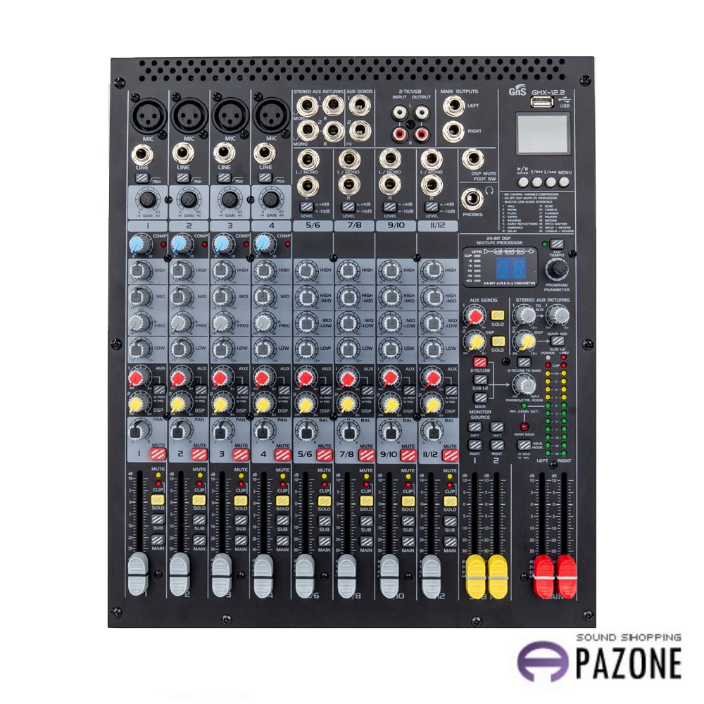 GNS GMX-12.2 지엔에스 오디오믹서, EA, GMX12.2 844,000원