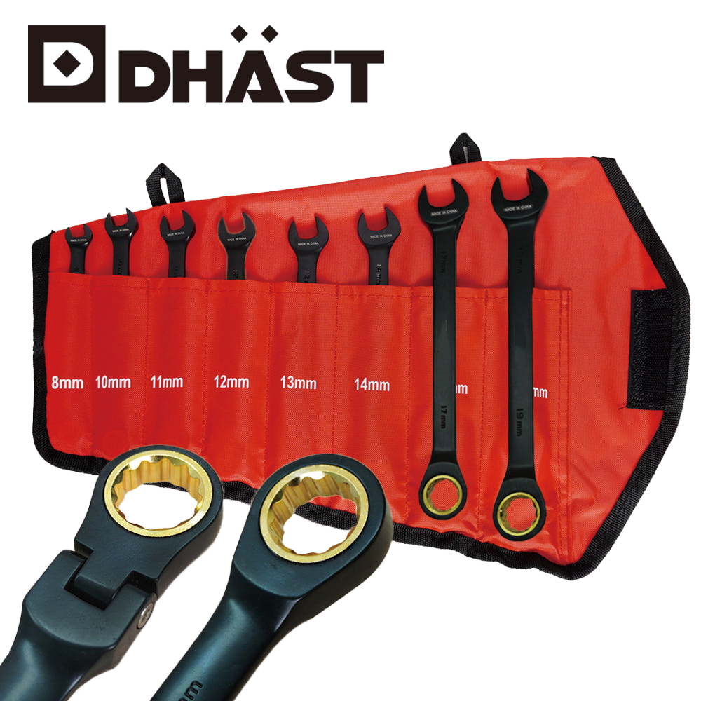다스트 오픈 플렉시블 기어 렌치  깔깔이 자동 더블 라쳇 스패너 라쳇렌치 8pcs 45,000원