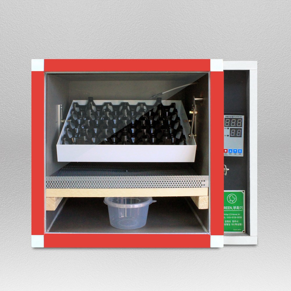 그린 부화기 2025년형 신상품 30란용 국내산, 1개, 빨간색문 360,000원