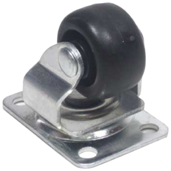 가구가구또가구 1인치회전바퀴 캐스타 캐스터 가구바퀴 회전형바퀴 흑색, 1개, 흑색 600원