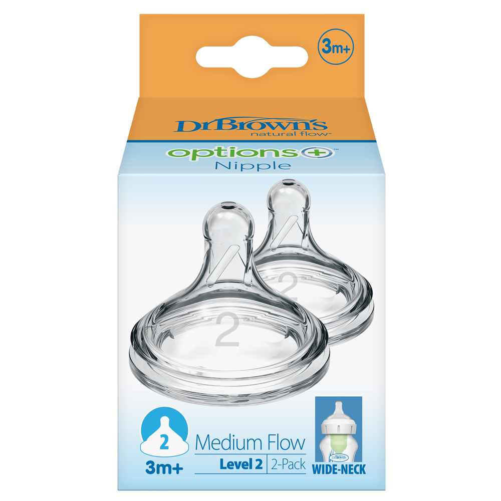 닥터브라운 와이드넥 옵션스 플러스 젖꼭지 2p 8,900원