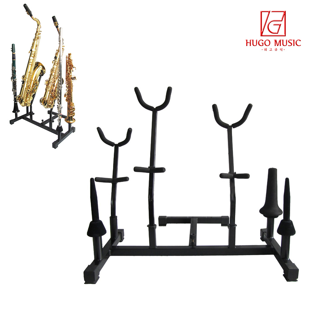 위고뮤직 SS-149 멀티 색소폰 거치대 알토테너소프플룻클라 거치 가능 87,000원