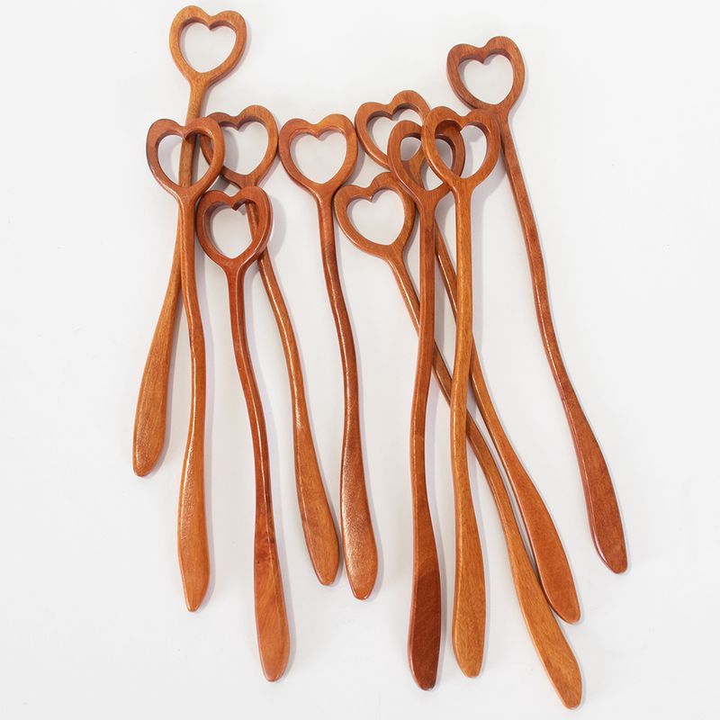 [센에코] 우드 머들러 하트 고래 하이볼 칵테일 롱 머들러 스틱 나무 티스푼 2,600원