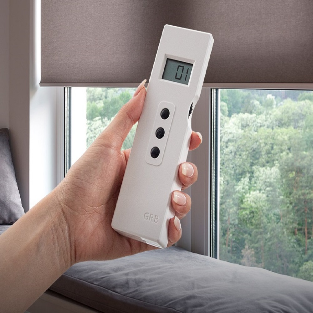 GRB 스마트 무선 자동 전동 모타 커튼 DIY 거실 창문 암막 빔스크린 롤컨트롤러 블라인드 본체 3+15채널 리모컨 183,000원