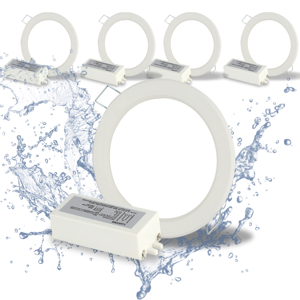 방습 안정기 매입등 매립등 다운라이트 6인치 20W, 전주백색, 5개 39,900원