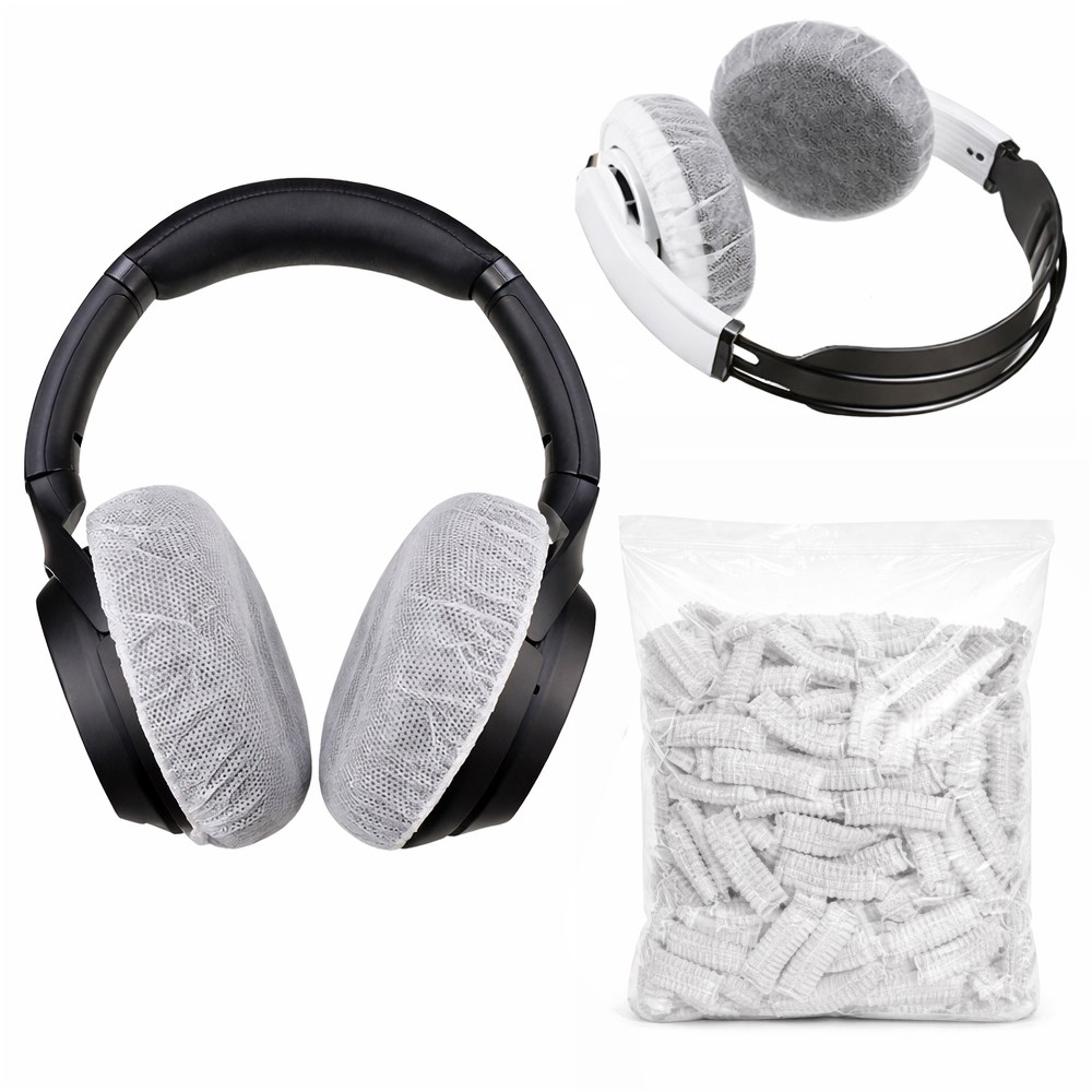 일회용 헤드셋 커버 헤드폰 부직포 위생 덮개 PC방 병원 헬스 100개 4,900원