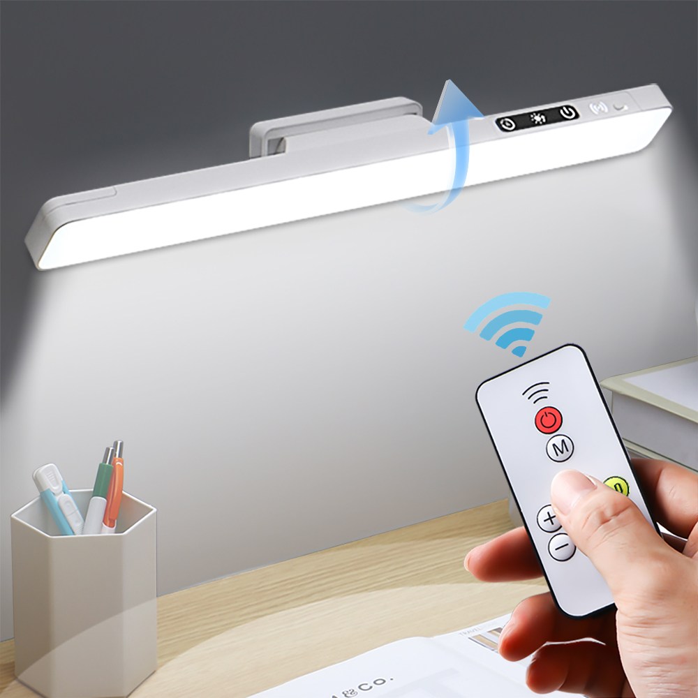 Danni 무선 자석 LED 무드등 블루라이트 차단 독서등, 화이트 20,300원