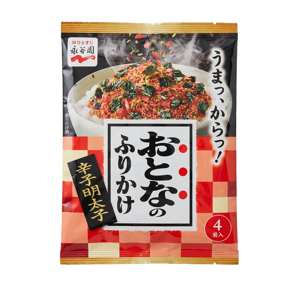 나가타니엔 오토나노 후리가께 카라시멘타이코(매운명란맛)(중량변경), 8.5g, 1개 3,300원