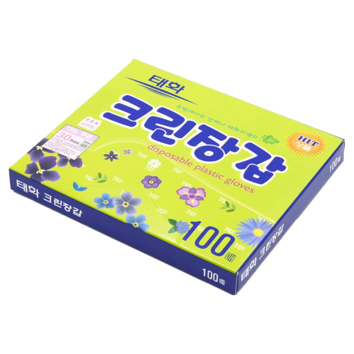 태화 크린장갑 위생장갑 100매 30갑 (1박스), 30개 62,690원