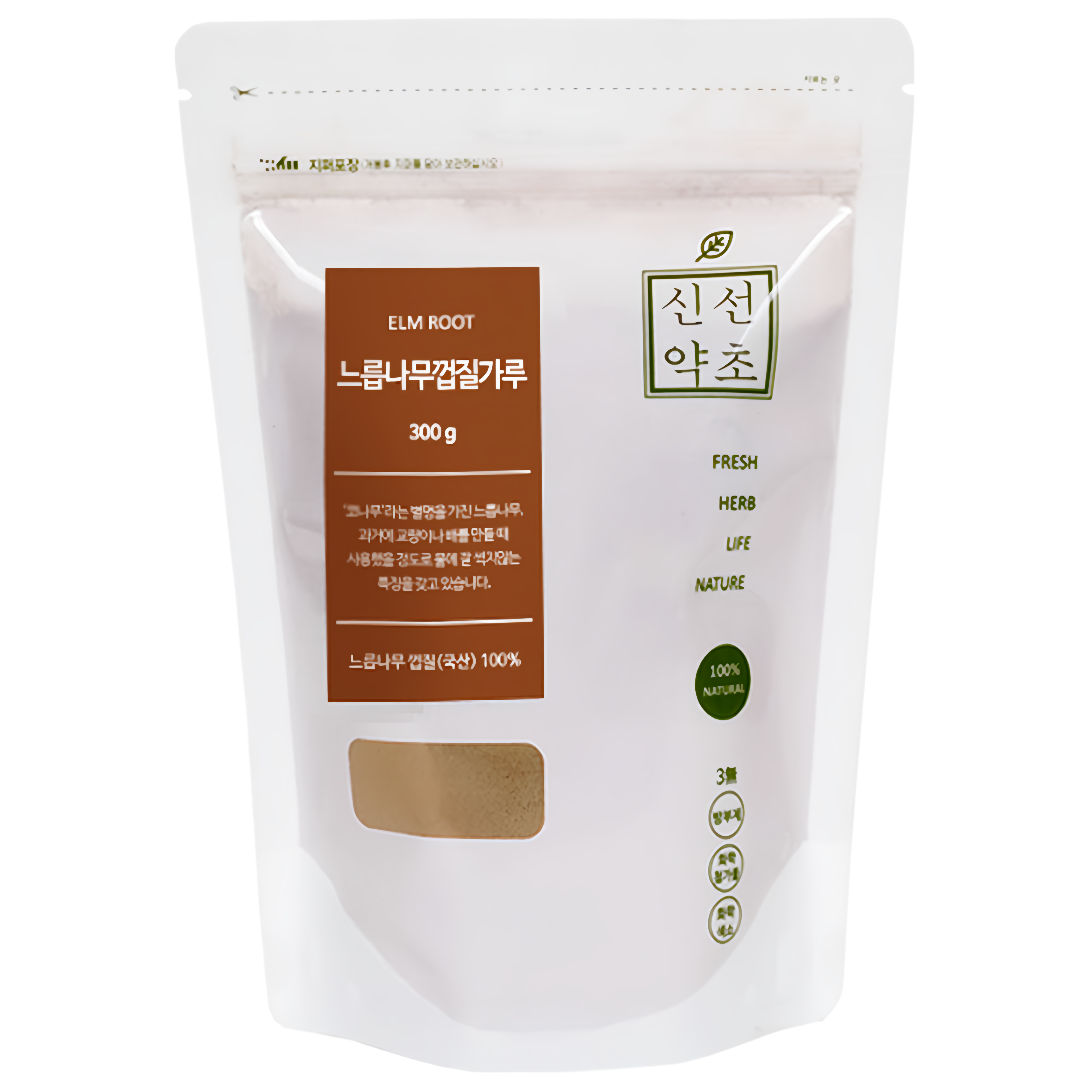 신선약초 느릅나무껍질 가루 유근피, 300g, 1개 30,000원