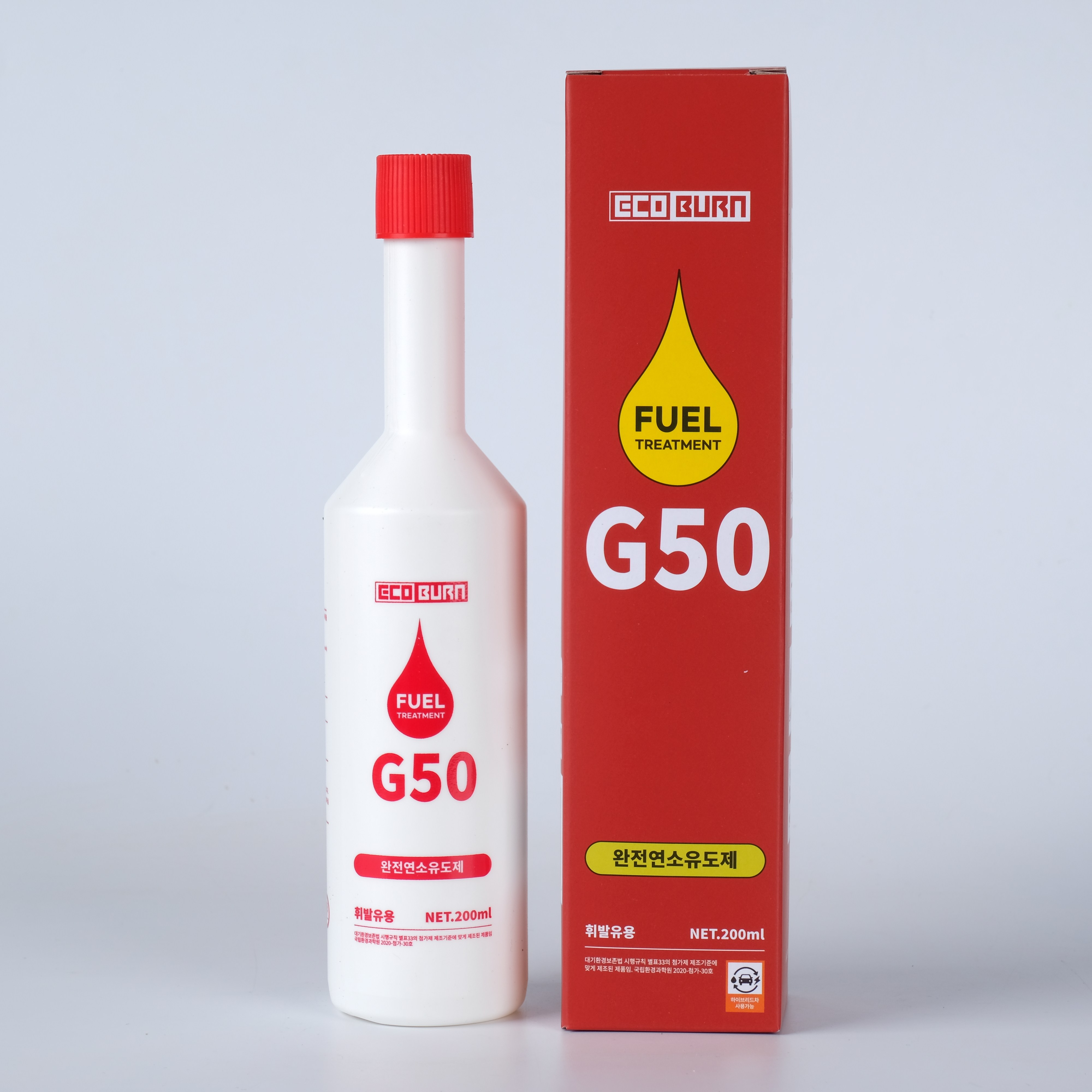 에코번 프리미엄 완전연소제 연료첨가제 가솔린전용 G50 10병셋트, 가솔린/휘발유, 1개 143,000원