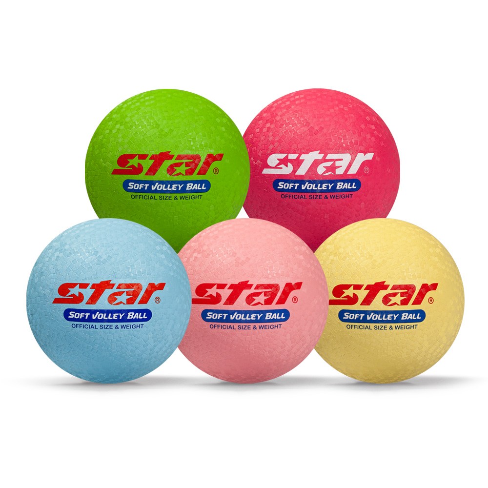 스타 소프트 발리볼 4호 CB814 배구공 피구공 유소년용 실내스포츠 24,200원