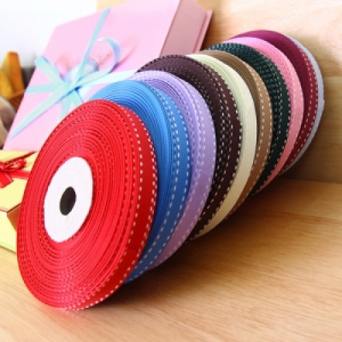 캔들바다 스티치리본(10mm) 25yd, [ 크림색 ] 5,500원