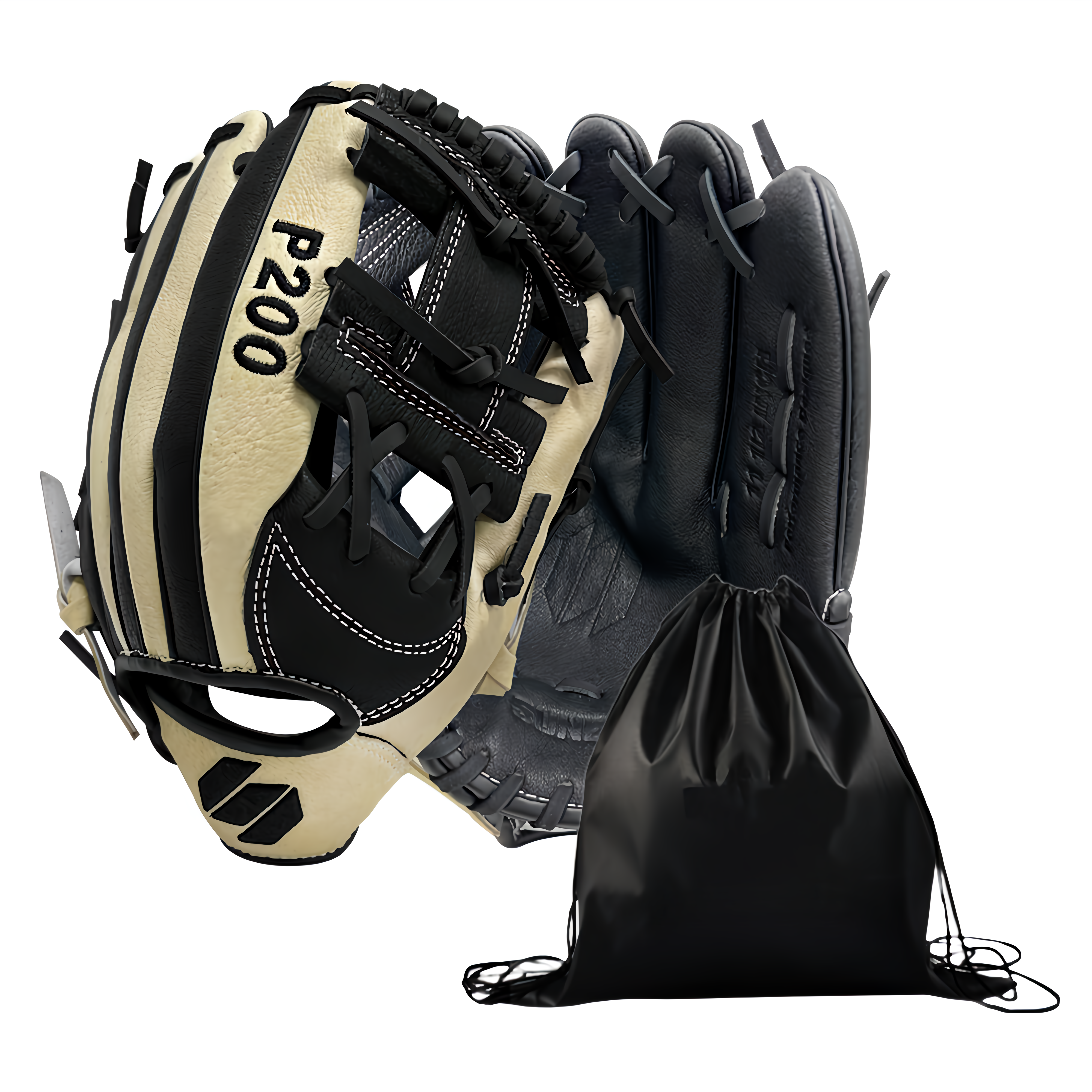 썬버드 야구글러브 P200 11.5인치 돈피가죽 투센 파우치, 1개, 탄 그레이 55,900원