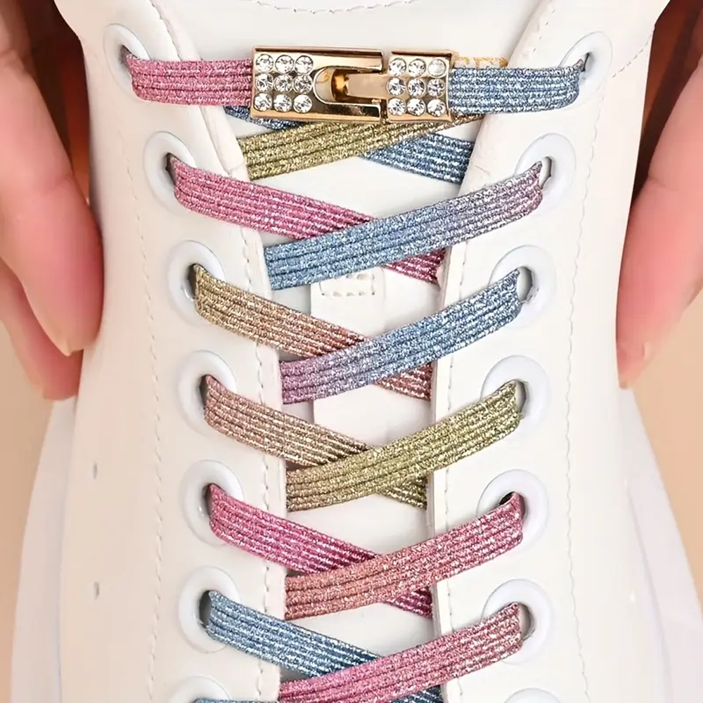 메이드인네이처 슈레이스 다이아몬드 클립 2개 + 매듭없는 고탄력 신발끈 2개 세트 20,000원