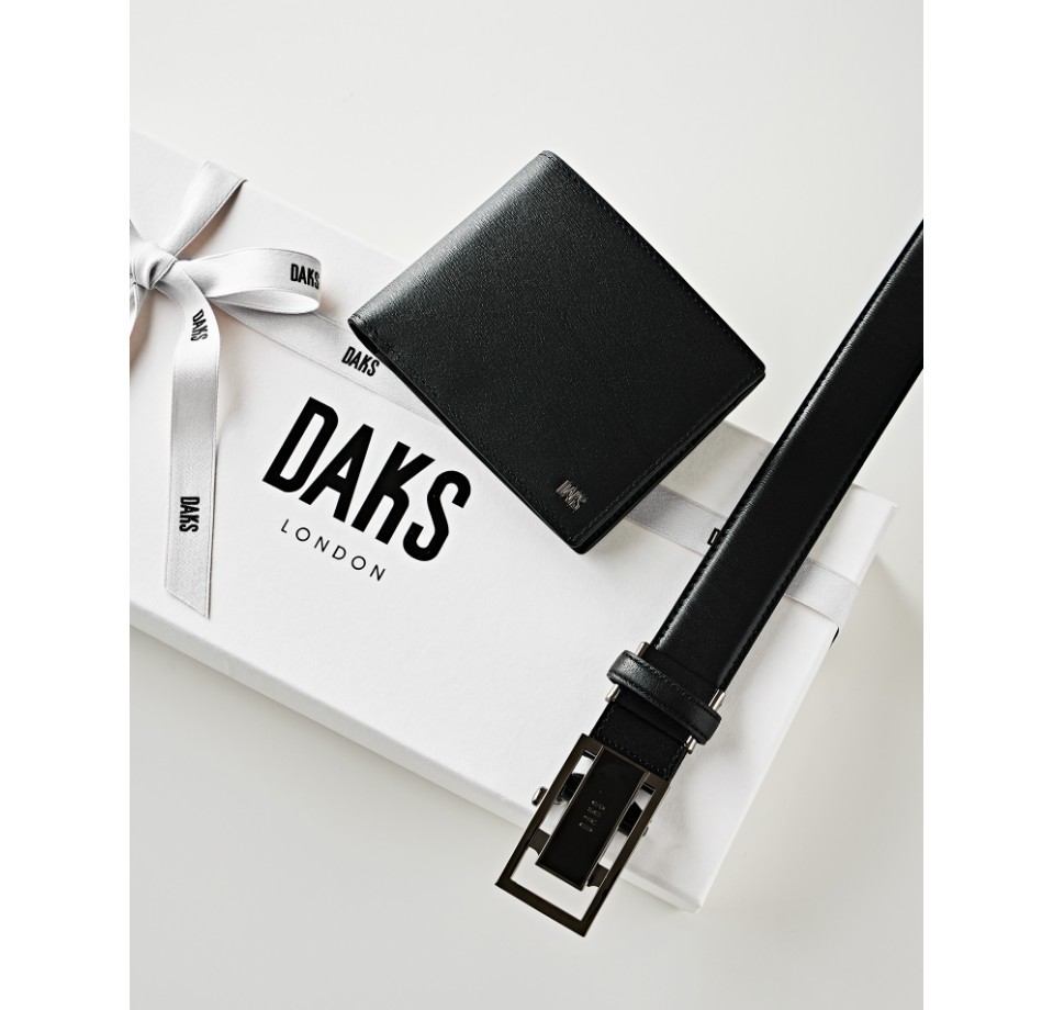 닥스 [선물포장재증정][지갑벨트세트] 로고 포인트 소가죽 YMDBWA6E980BK 247,900원