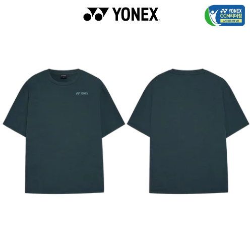 요넥스 티셔츠 261TS062U 배드민턴 남여공용 오버핏 데일리 반팔 상의 스매쉬스포츠 46,000원