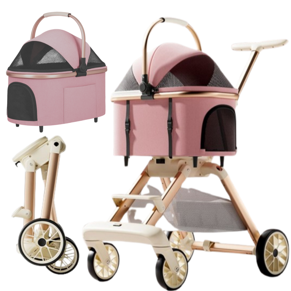 프라홈 개모차 원터치 접이식 폴딩 우비 커버 강아지 유모차 139,900원