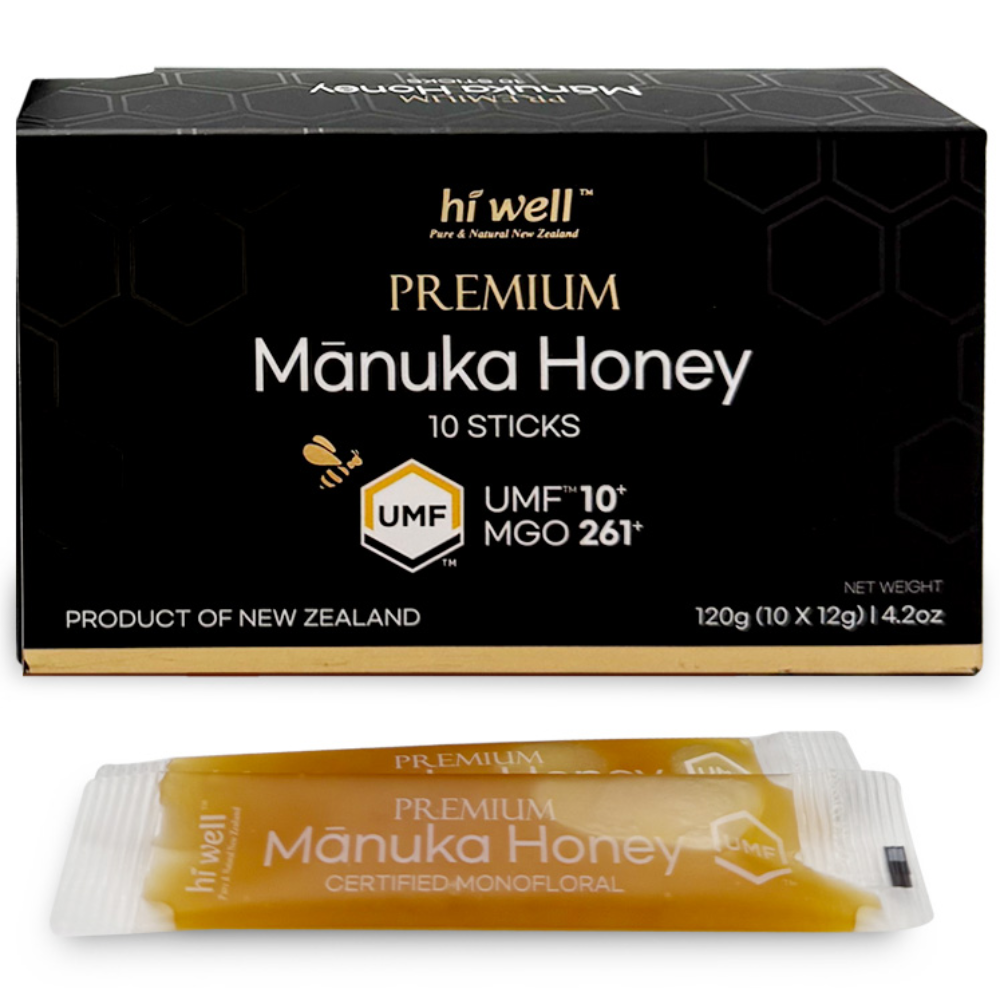 UMF10+ (MGO261+) 하이웰 뉴질랜드 마누카꿀 스틱 12gx10포, 1박스, 120g 30,890원