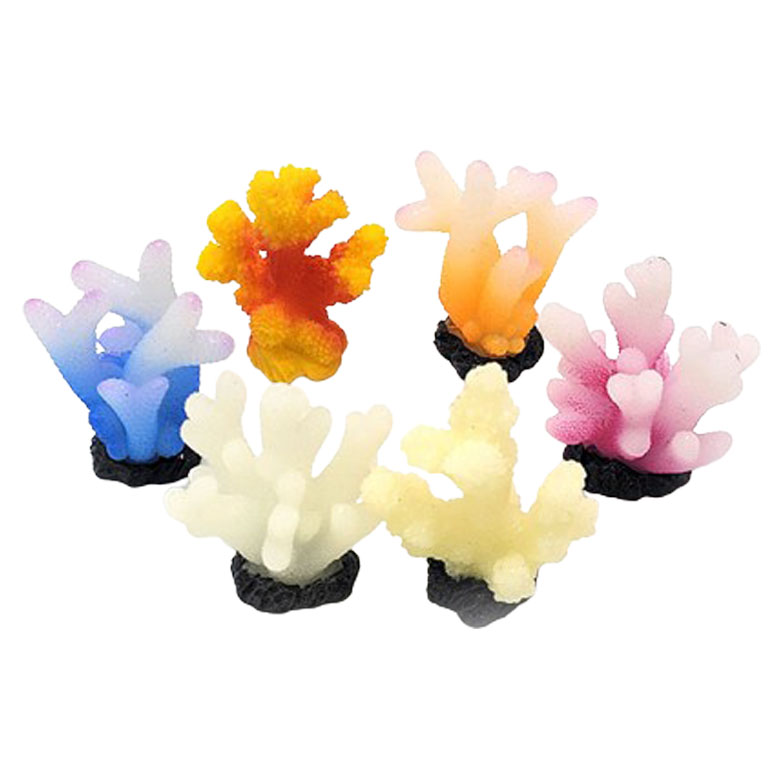 포레스 칼라 산호초 미니어처 6p 세트, 1세트, 현재가 7,960원