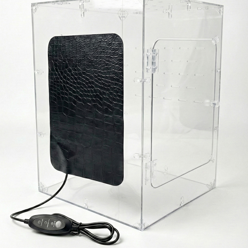 마미픽 파충류 전용 프리미엄 전기장판, 1세트, 블랙 소형 17,800원