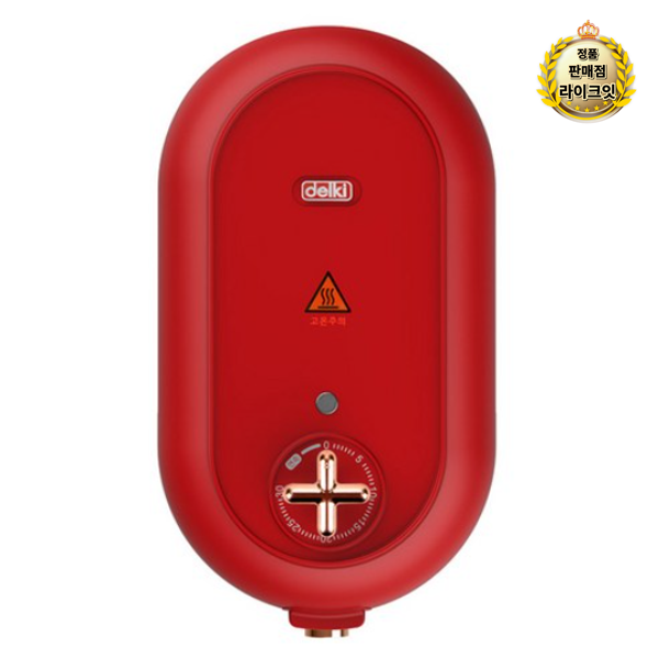 델키 2in1 샌드위치 와플메이커 레드 334,350원