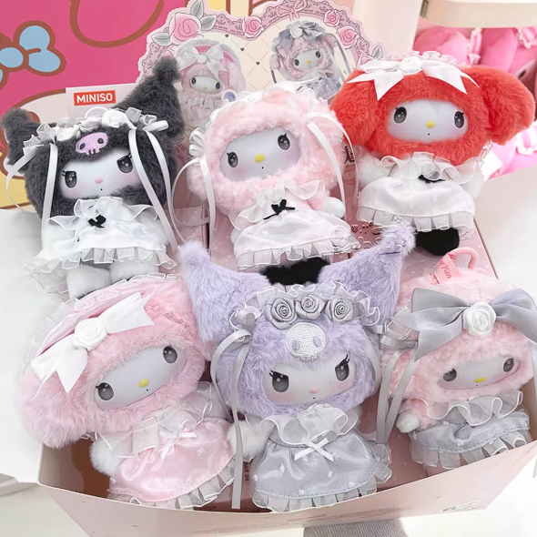 코코핑크 미니소 산리오 로즈 가든 시리즈 인형 키링 키홀더 가방고리 50,900원