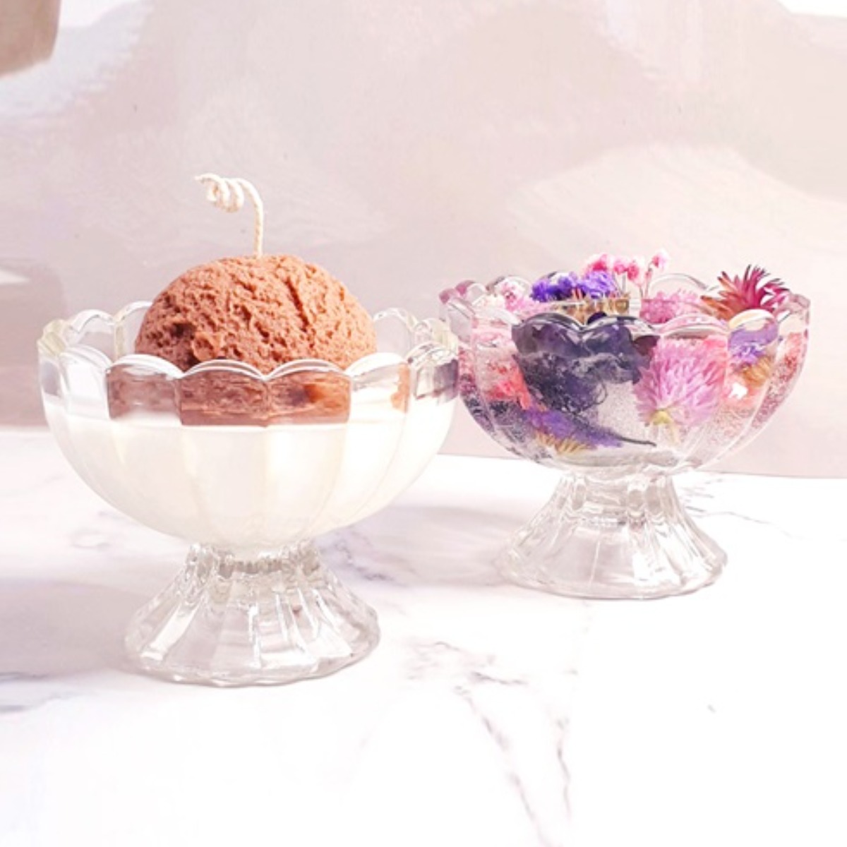 캔들용기 - 디저트 미니 라운드 ( 200ml ), 1개 1,000원