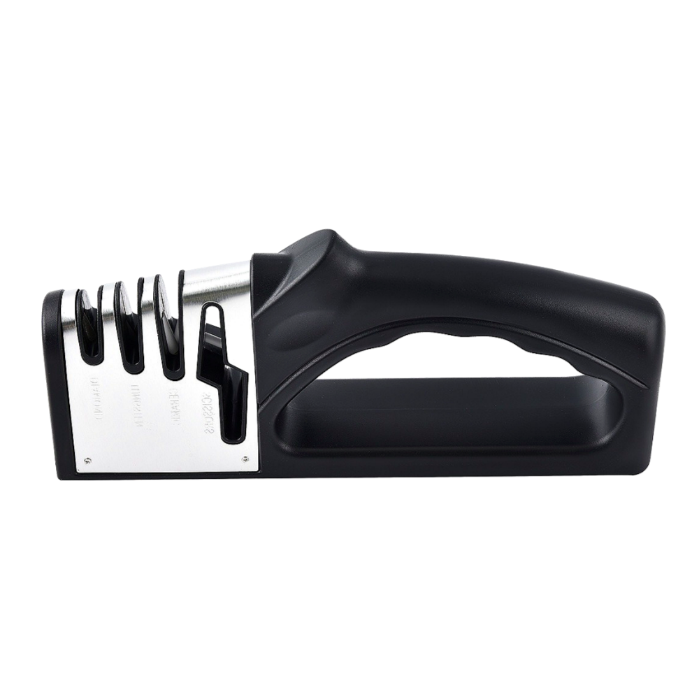 인헨스몰 안정적인 그립감 4단연마 칼갈이, 1개, 블랙 7,000원