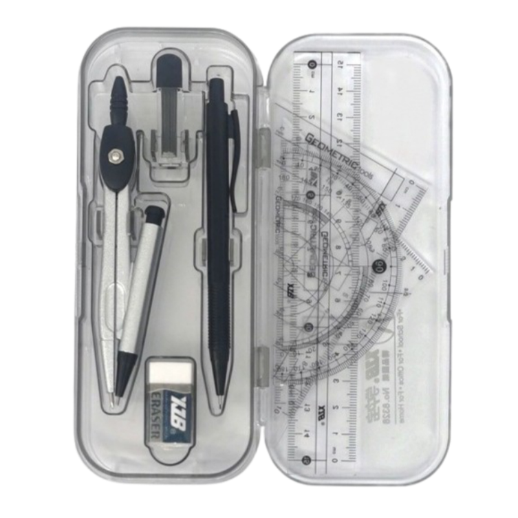 미룬토 제도용 초등 컴퍼스 룰러 각도기 삼각자 8종 세트(2종) 7,650원