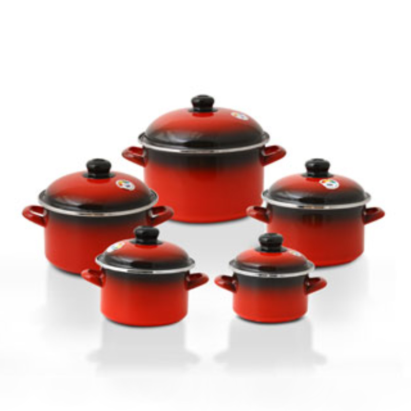 ELO 빨간법랑 높은형 5종세트 빨간냄비 범랑냄비세트 조리기구 189,000원