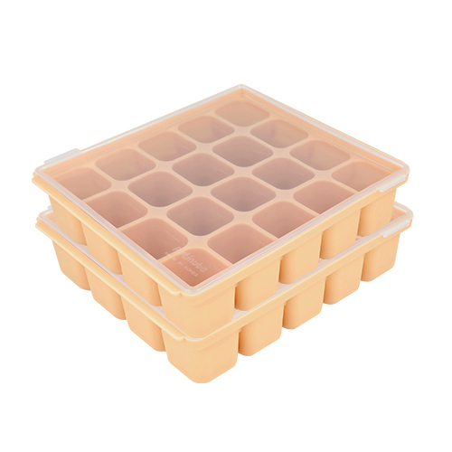 쁘띠누베 국내 제조 실리콘 이유식 냉동 용기 멀티 눈금큐브 금줄 20구 14,760원