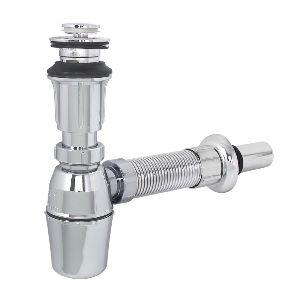 국산 세면대부속품 세면대배수관 팝업 세면기 부속 폽업 일체형 벽 트랩, 1개 8,600원