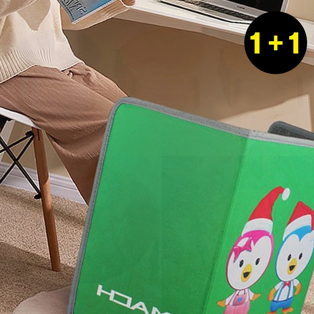 발난로 전기 히터 사무실 미니 난로 온풍기 가정용 온열기(1+1상품으로 주문수량의 2배수량 배송), 상세페이지 참조, 파티션 폴더블 히터-화이트 134,750원