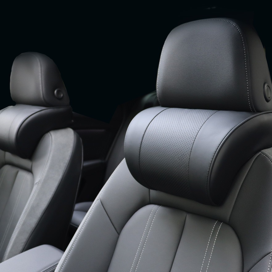 엔칸타 세이프레더넥 가죽 메모리폼 차량용 목쿠션, 2개, 블랙 25,800원