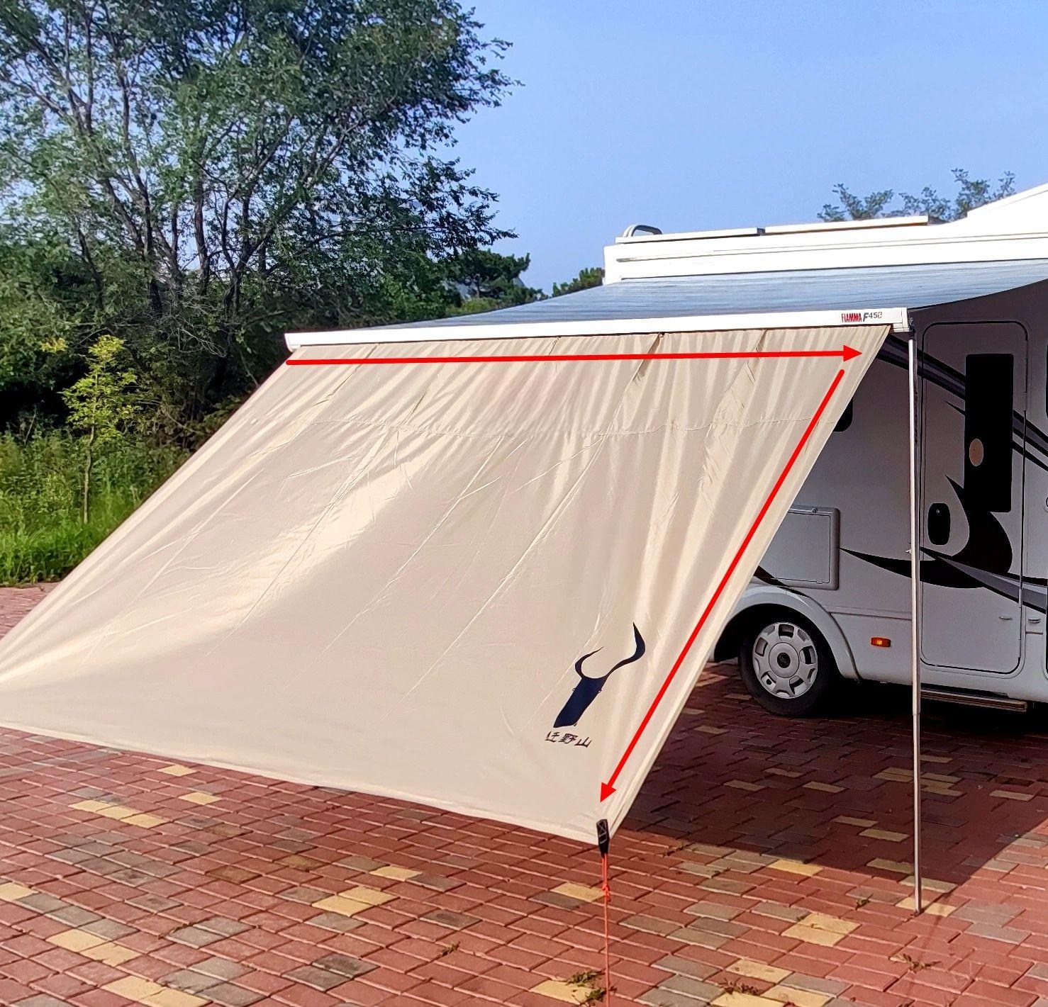 카라반 어닝 텐트 레일 전용 타프 몽땅 사이드월 몰드 85,500원