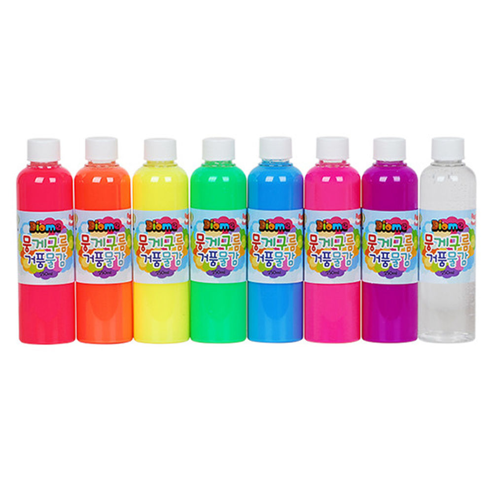 제이오스토어 거품물감 리필 250ml x 8색 형광물감 유아거품물감 아기물감 버블페인트 46,300원