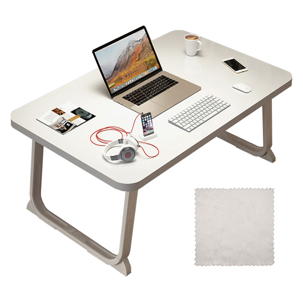 엠디유마켓 프리미엄 다용도 원터치 접이식 베드 테이블 + 모니터 전용 타월 세트 12,800원