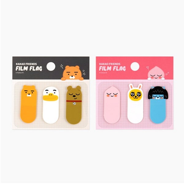 카카오프렌즈 필름 플래그 반투명 인덱스 점착 메모지 1,570원